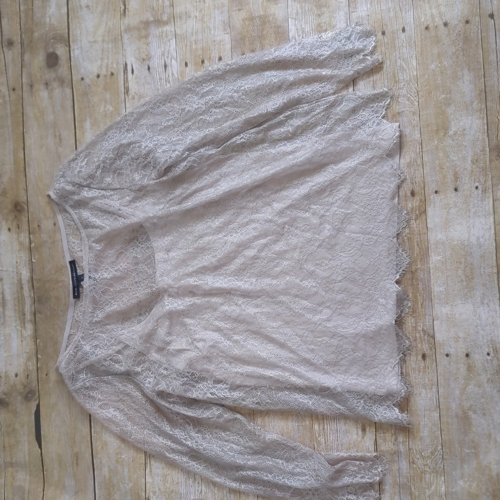 WHBM lace top Like New